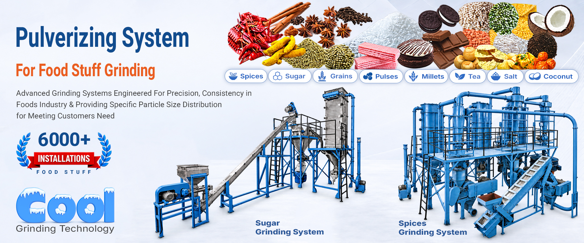 Pulverizer Sytems, Grinding & Milling Machine